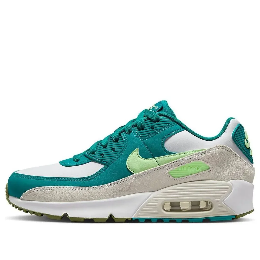 New! Nike Air Max 90 LTR 'Bright Spruce Barely Volt - Youth 6/ Women 7.5